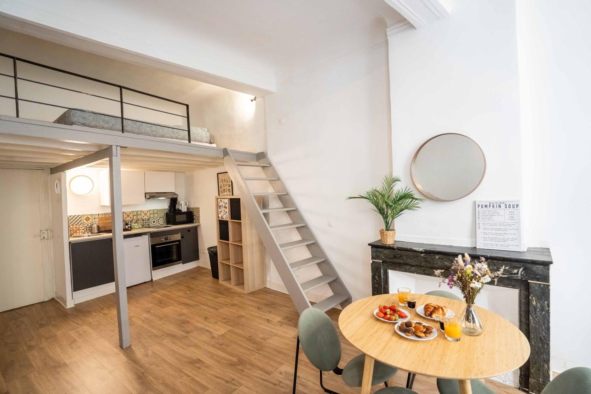 Studio Mezzanine Aumone Vieille Aix-en-Provence Ngoại thất bức ảnh