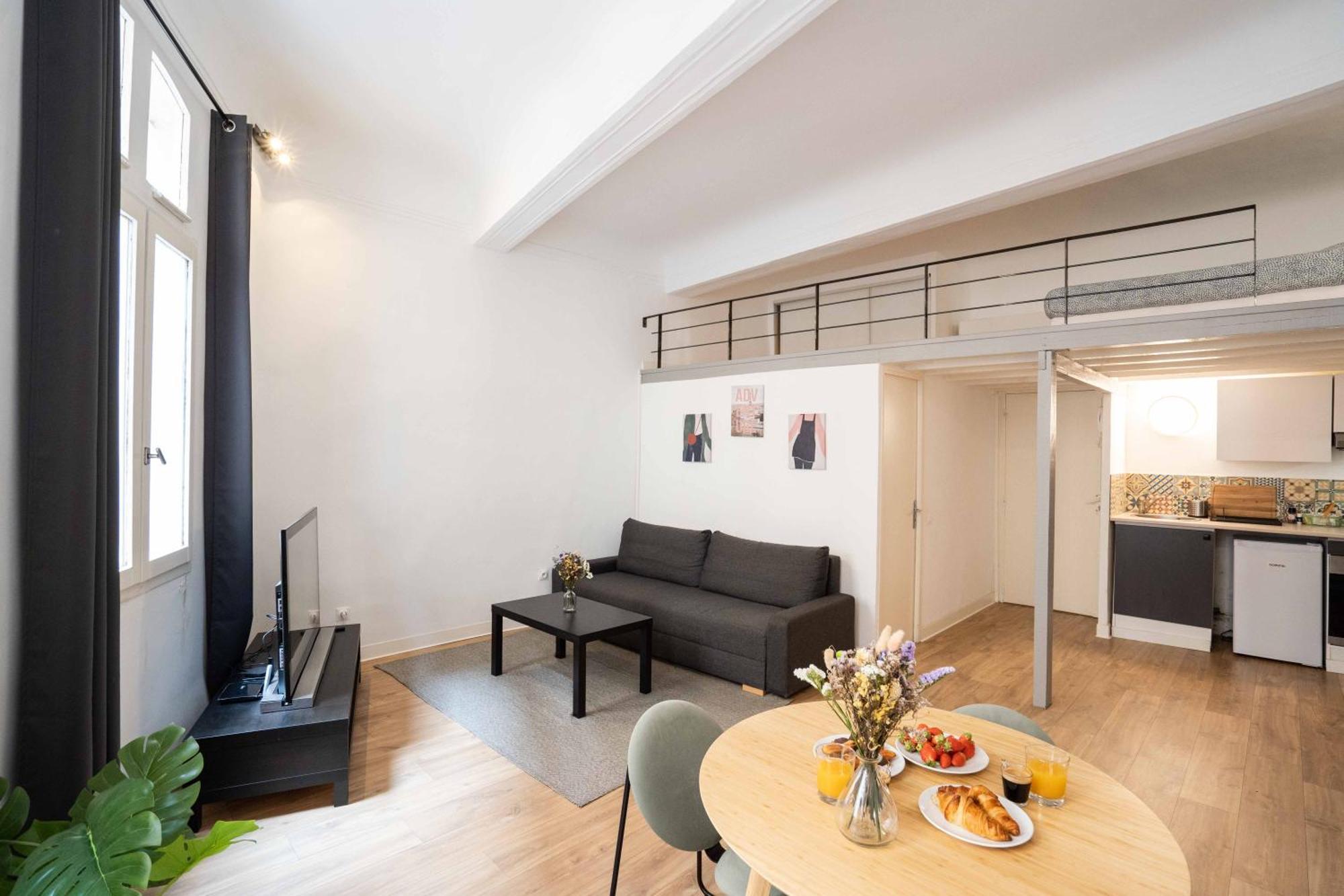 Studio Mezzanine Aumone Vieille Aix-en-Provence Ngoại thất bức ảnh